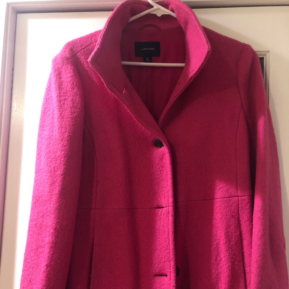 Pink coat